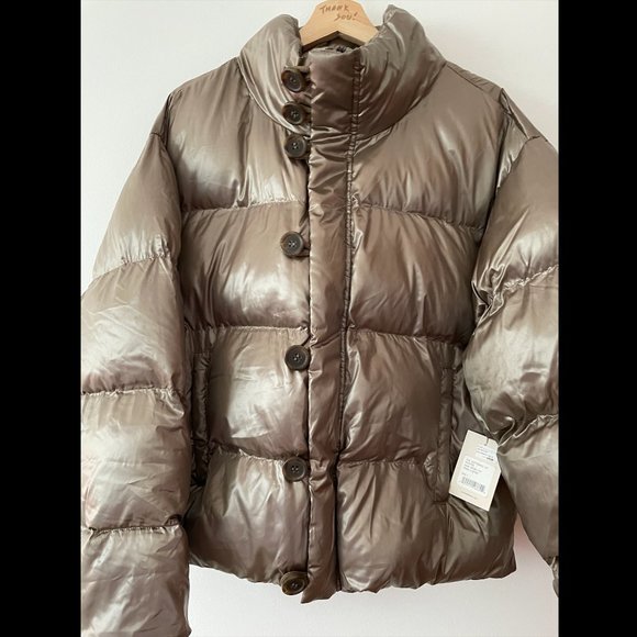 MOTHER The Buttoned Up Puffer Jacket (Luster) - Picture 6 of 11